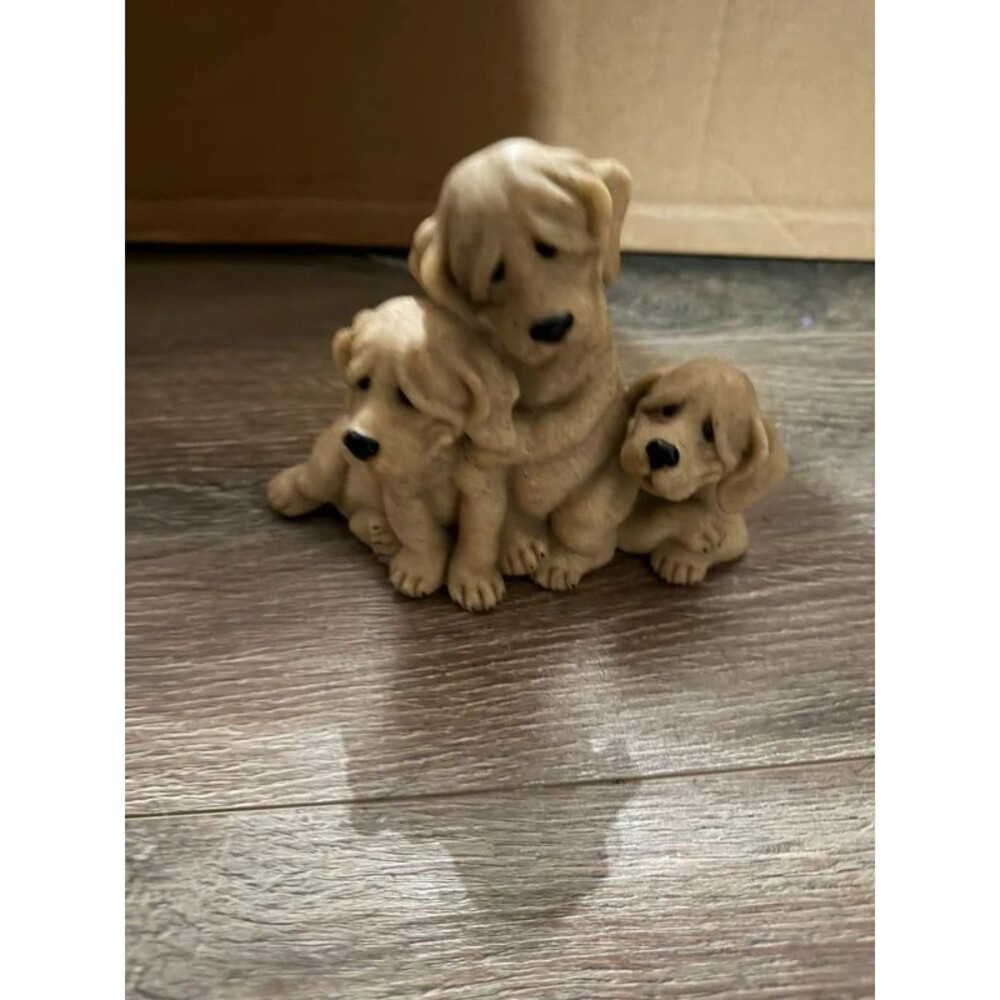 Vintage Petie, Pepe & Pooch Dog Figurine – Quarry Critters